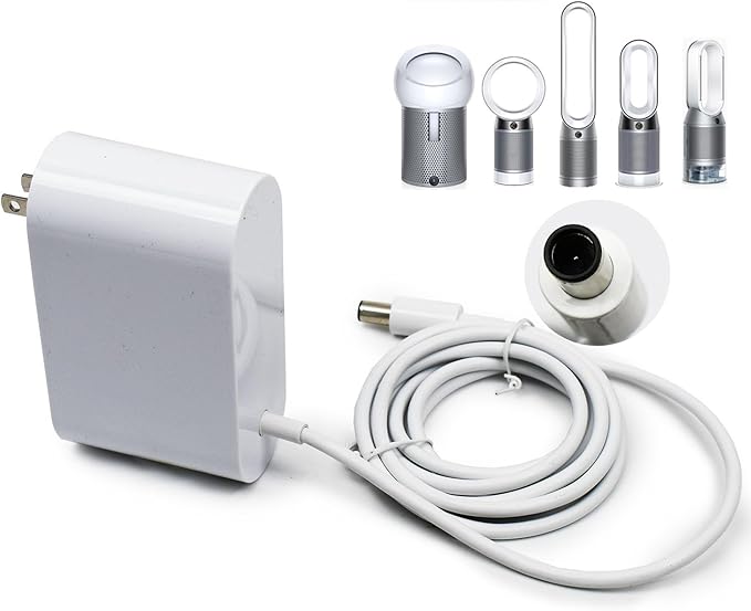 Replacement Charger for Dyson Air Purifier Fan BP01 TP04 TP4A HP04 TP05 TP06 by AMOWA