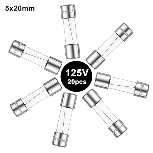 20PCS F10AL125V 5 x 20mm Fast Blow Glass Fuses 10A 10Amp 125V Glass Fuse - Image 3