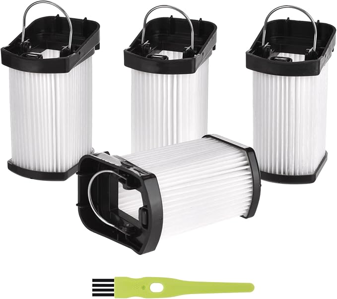 4 Pack Replacement Vacuum Filter by Ginesker