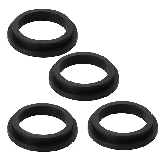 4PCS 45mm Multi-Shape Silicone Sealing Gaskets by Unknown