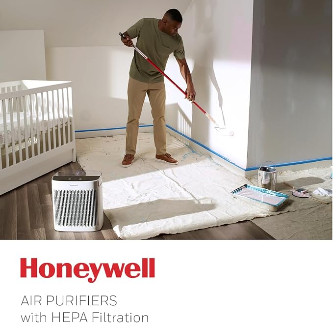 Honeywell HEPA Air Purifier for Home, 938 Ft² Rooms in 1 hour, Turbo Clean - Image 10