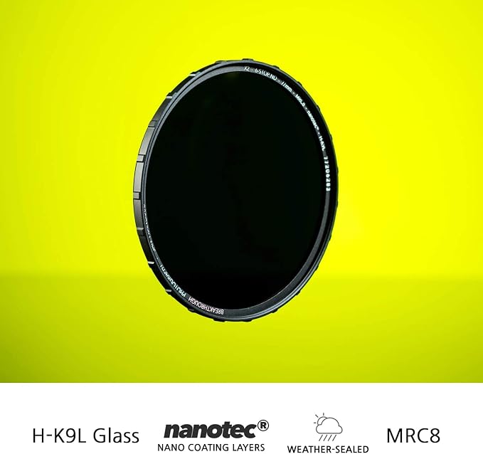 Breakthrough Photography 67mm X2 10-Stop Fixed ND Filter - Image 3