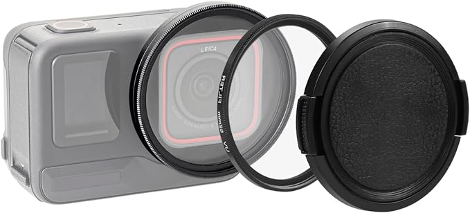 for Insta360 Ace Pro Camera 52mm UV Lens Filter and Adapter Ring by Unknown