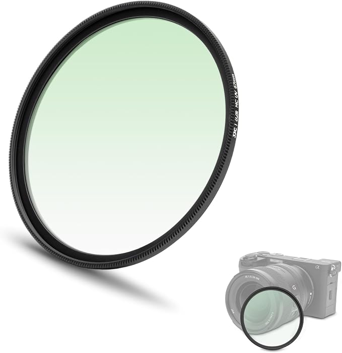JJC 67mm Ultra Low Reflectivity UV Lens Protection Filter by JJC