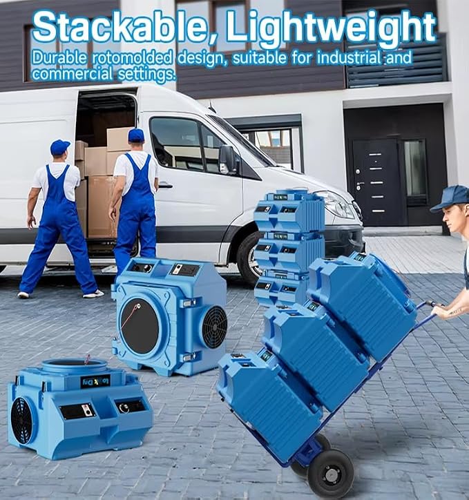 550 CFM Air Scrubber, Air Purifier - Image 5