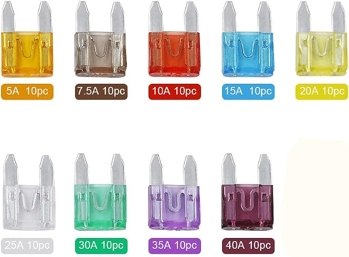 AHL 90PCS Mini Automotive Fuse Kit, Car Fuses Assortment Kit, Mini Blade Fuses - Image 7