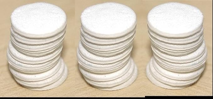 54 Round Refill Pads for Aromatherapy Essential Oil Diffusers and Lockets - by WildEssentials