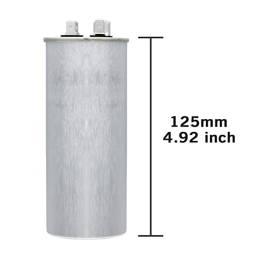 VEXUNGA 80/10 uF 80+10 MFD 370VAC or 440VAC Dual Run Start Round A/C Capacitor - Image 2