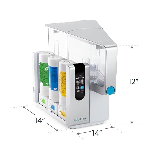 AquaTru Classic Countertop Water Purifier | Certified 4-Stage Reverse Osmosis - Image 3