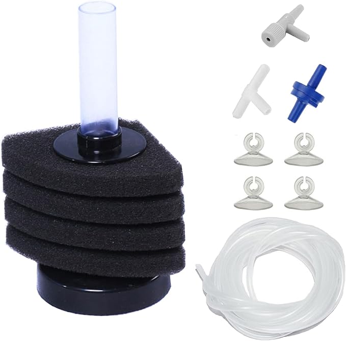 AQUANEAT Aquarium Corner Sponge Filter, by Aquaneat