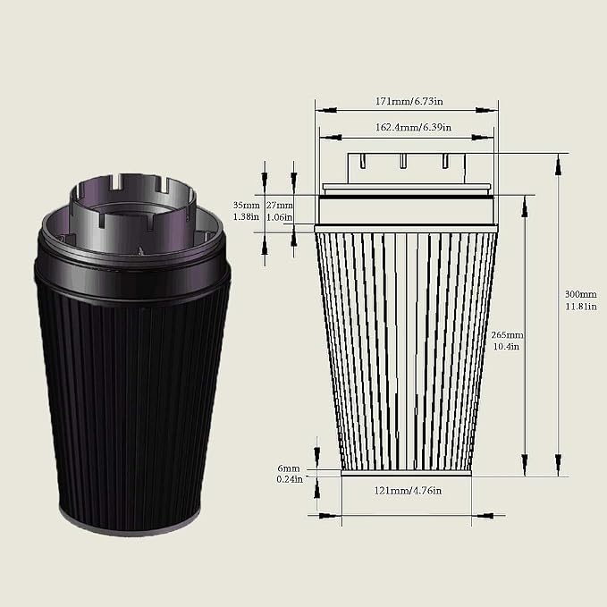 4" inches Performance Cold Air Intake Kit - Image 5