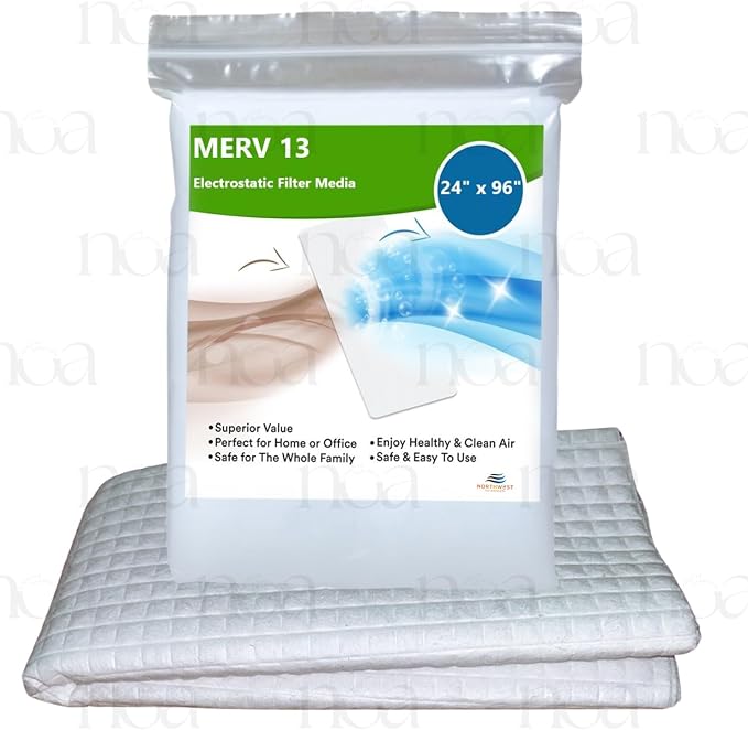 NORTHWEST ENTERPRISES MERV 13 Filter Media, Cut to Fit, Washable Air Filter - Image 8