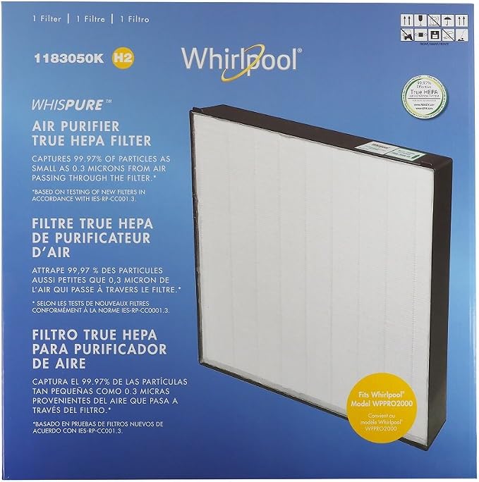Whirlpool 1183050K True HEPA Filter - Image 3