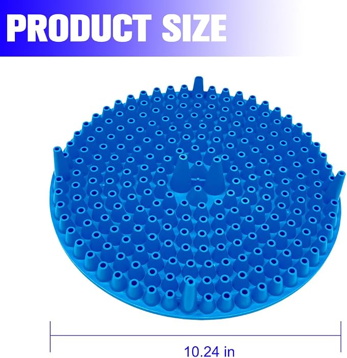2PCS Car Wash Bucket Grit Trap Insert, 10.2" Vehicle Detailing Washing Filters - Image 2