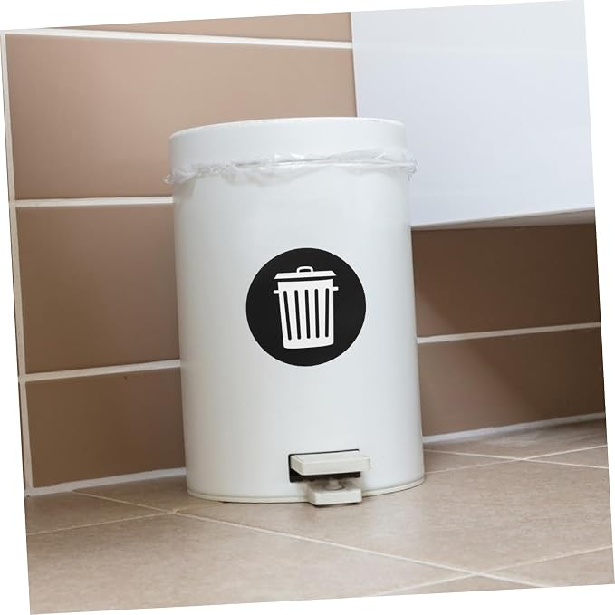 DOITOOL 12pcs Trash Can Recycling Labels Garbage Bin Stickers - Image 7