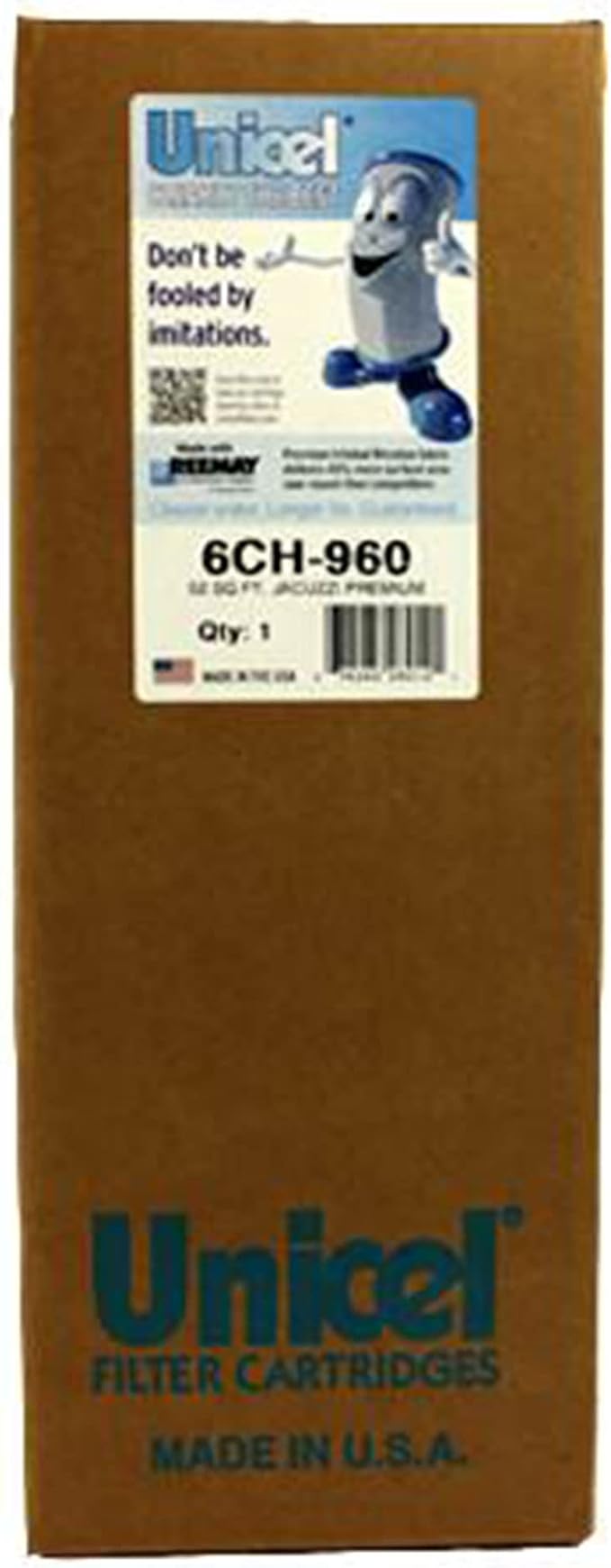 Unicel 6CH-960 52 Square Foot Media Replacement Hot Tub Spa Filter Cartridge - Image 4