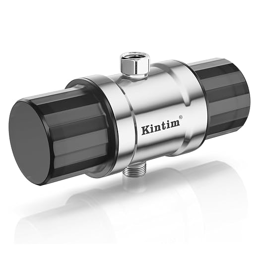 High Flow Shower Filter for Sensitive Skin and Hair by Kintim