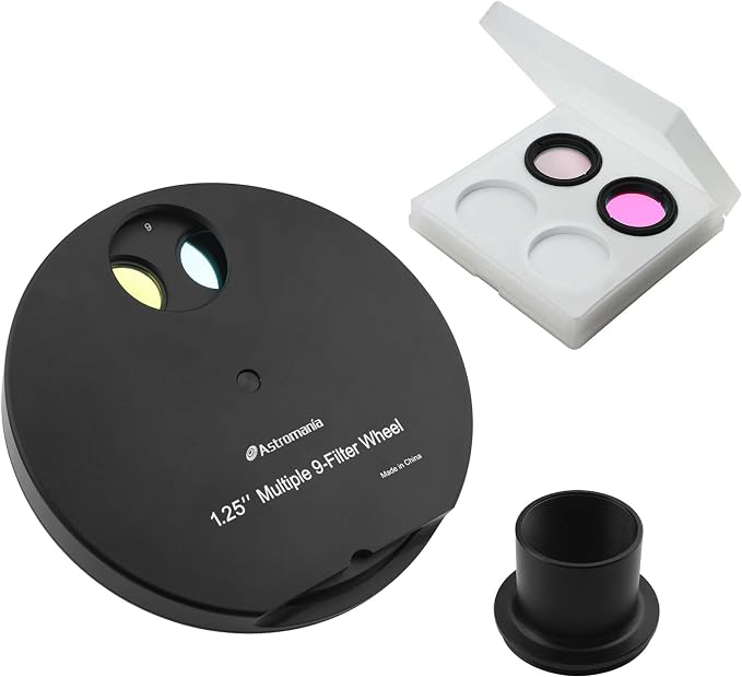Astromania 1.25" Multiple 9-Position Filter Wheel - Image 4
