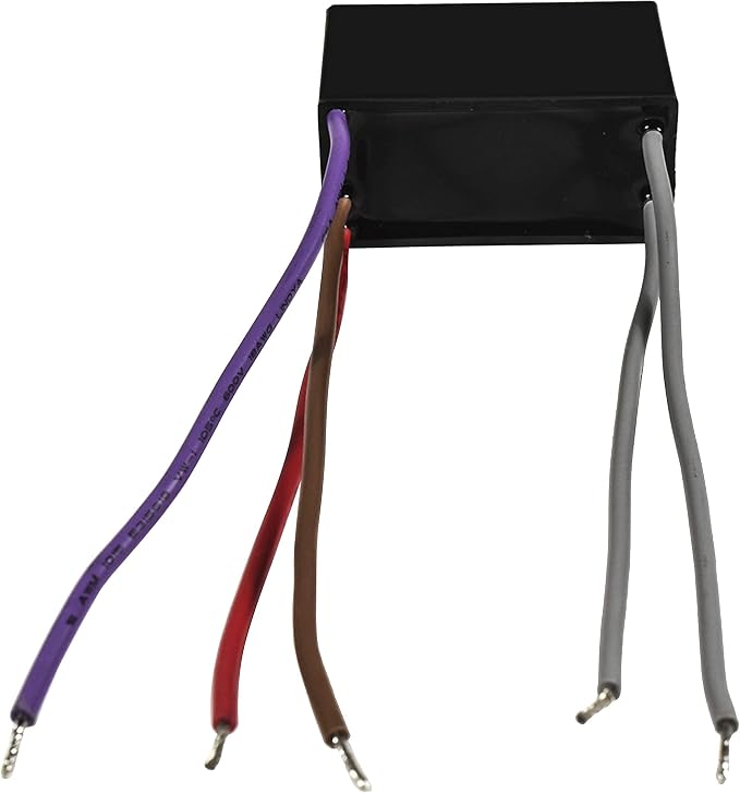 HQRP Capacitor Compatible with Harbor Breeze Ceiling Fan 4.7uf+6uf+6uf 5-Wire - Image 7
