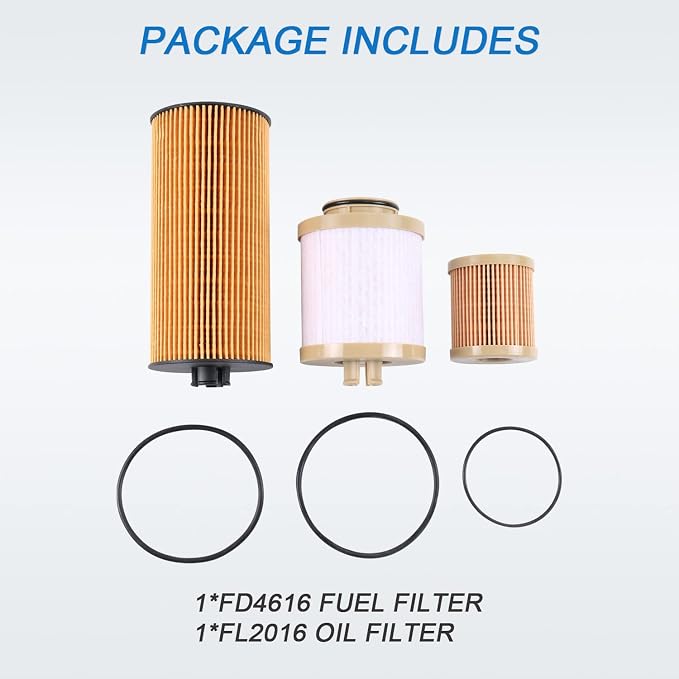 CARMOCAR FD4616 Fuel Filter and FL2016 Oil Filter Replacement - Image 7