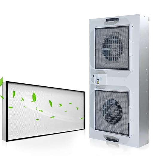 HEPA H14-Filter Laminar Flow Hood Updated FanFilter Unit（Include HEPA by JJFFTAO