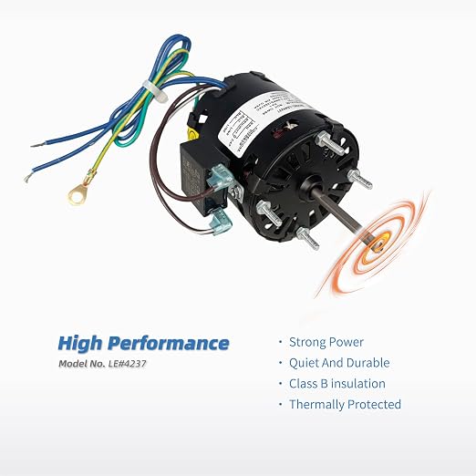 AA-4237 Fan Motor Replaces Aprilaire humidifier Blower Motor Part Number 4237 - Image 5