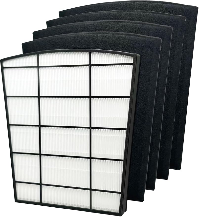 Filter Kit Compatible with Hunter HP800 Series Air Purifier, 1 Main Filter & 4 by Unknown