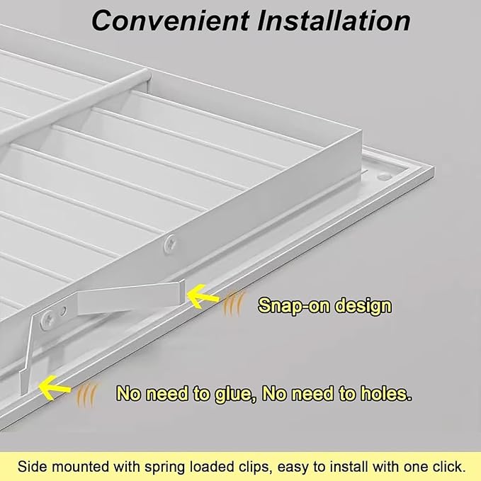 Decorative Black Air Vent Covers - Image 6