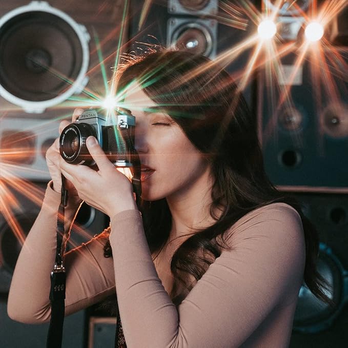 Prism Lens Filter 77 mm Starlight Glare Filter Anamorphic Lens Flare Effect - Image 3