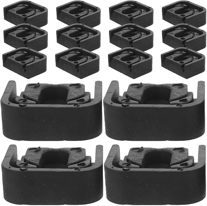 Alipis 16pcs Anti Vibration Pads: Universal Pedestals Support Rubber Foot Pads by Alipis