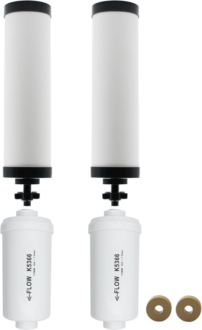 【Upgraded】Renami Ceramic Filter & Fluoride Filter Replacement by Renami