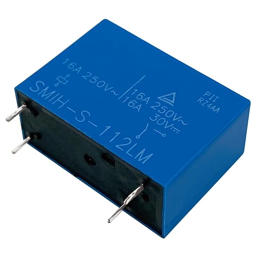 SMIH-S-112LM 12V DC 4-Pin PCB Power Relay 16A 250VAC/30VDC Replacement - Image 5