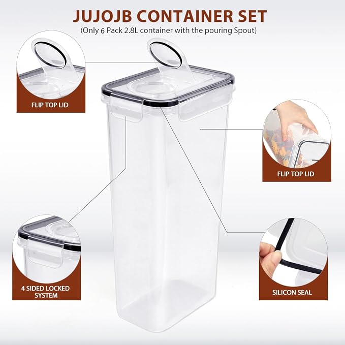 64 PCS Airtight Food Storage Containers - Image 5