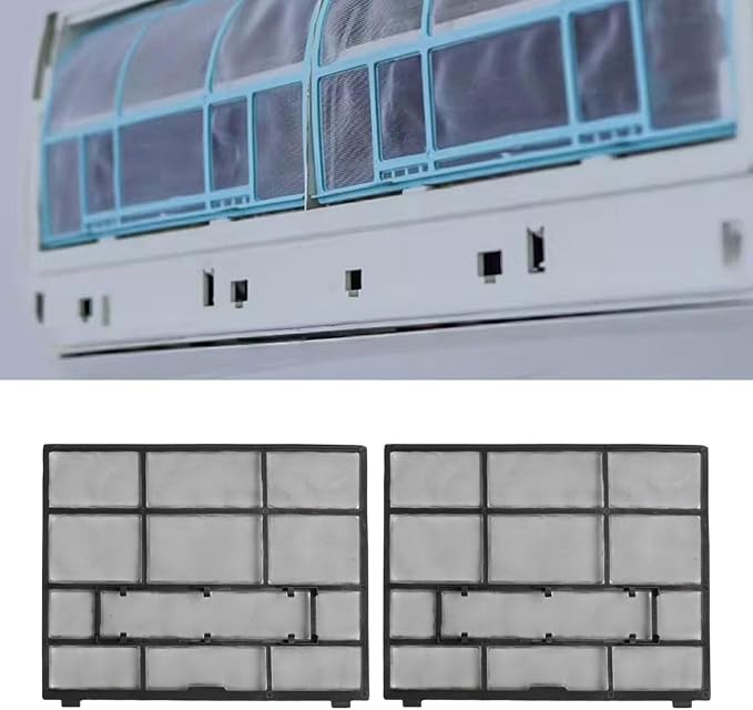 2 Pack Air Conditioner Filter Accessories, Indoor Unit Hanging Dust Screen - Image 5