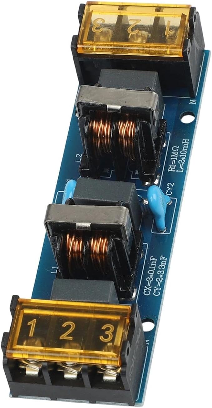 Two-Stage Low-Pass for EMI Power Filter Board 6A/25A High-Frequency Noise by Unknown