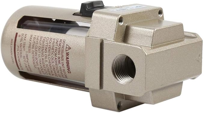 Moisture Trap Air Filter, 1/2 Inch Air Filter Compressor Water Moisture Trap - Image 4
