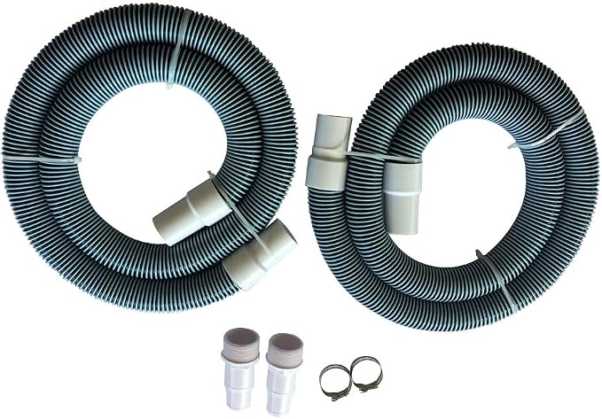 FibroPool Professional Pool Filter Hose Replacement Kit – 1.5" 6 Foot Hose 2 - Image 2