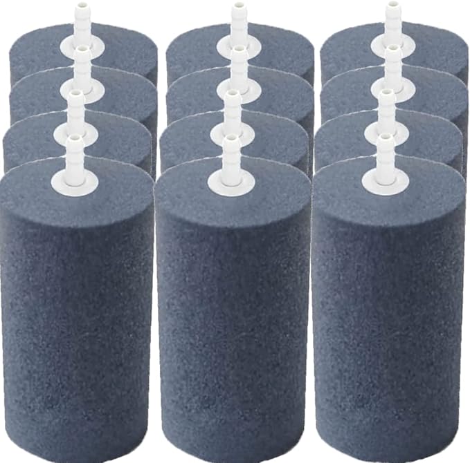 Large Air Stone, Air Stone Hydroponics, 4 x 2 Inch Large Air Stone Cylinder by %EF%BD%83%EF%BD%8F%EF%BD%8F%EF%BD%8D%EF%BD%81%EF%BD%94%EF%BD%85%EF%BD%83