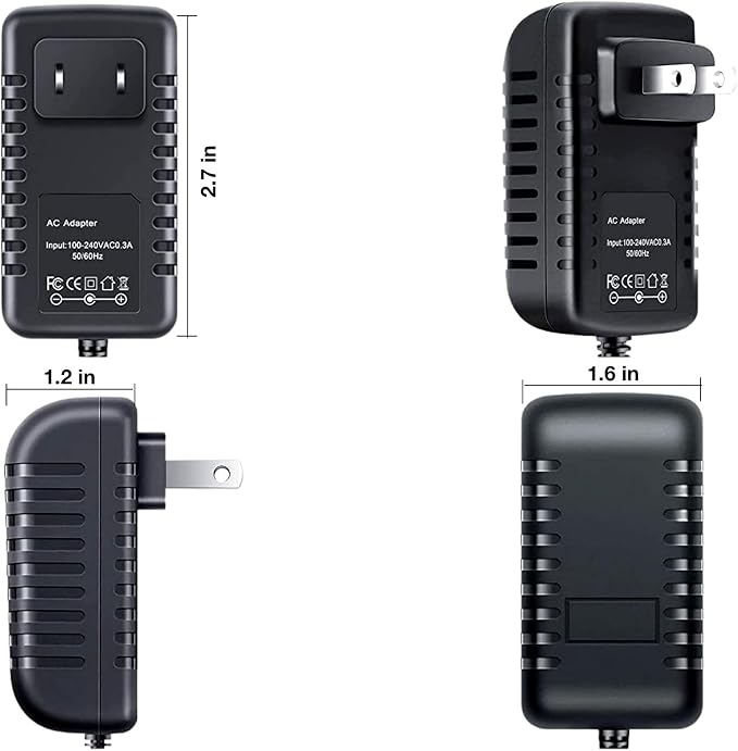 AC Adapter Replacement for MORENTO HY1800 Air Purifiers Bedroom Room HEPA - Image 2