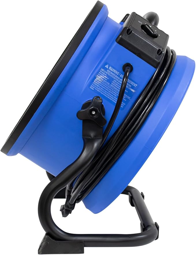 XPower FC-300A 1/4 HP 2100 CFM 14" 4 Speed Multipurpose Pro Air Circulator Fan - Image 8
