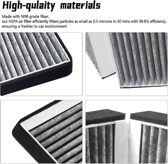 Foldable HEPA Air Intake Filter Fit - Image 3