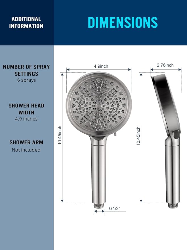 Cobbe Handheld Filtered Shower Head - Image 5