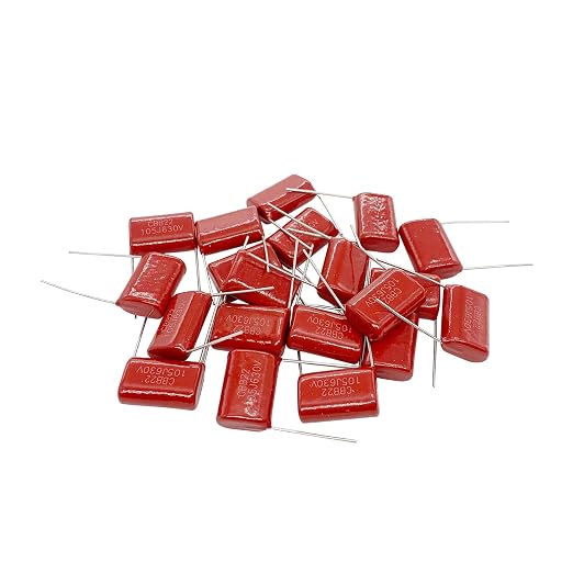 20pcs CBB22 630V 105J 630V 1UF Metallized Polypropylene Film Capacitors - Image 6