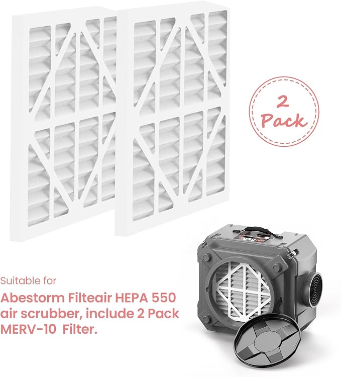 Abestorm MERV-10 Filter Replacement Set Replacement Filters - Image 4