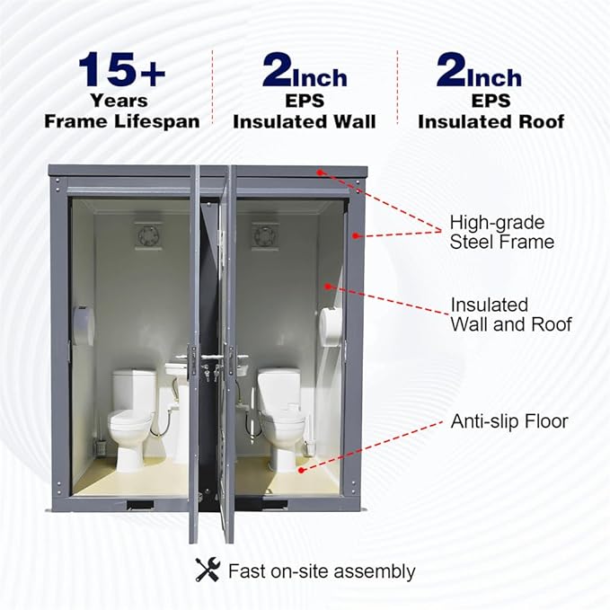 Outdoor Portable Restroom, Mobile Toilet