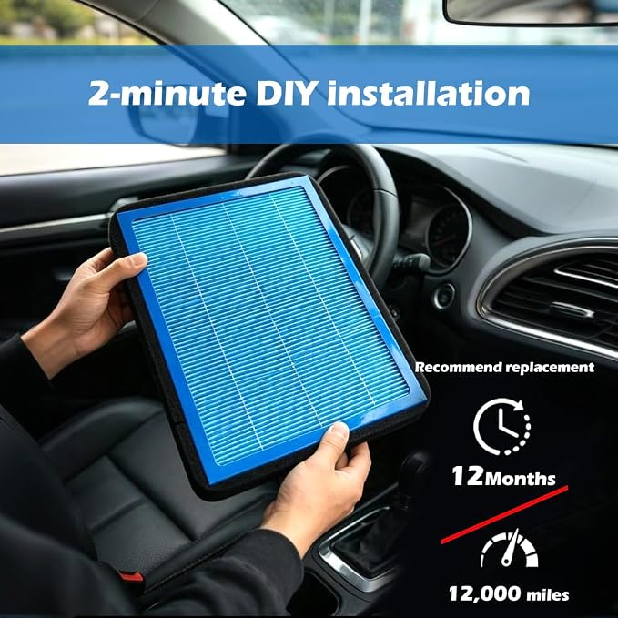 Cabin Air Filter with Activated Carbon, - Image 3