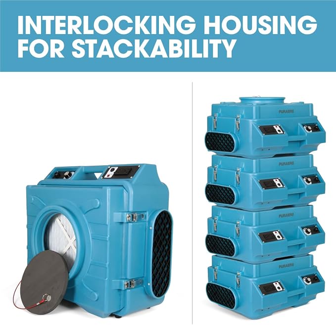 HEPA Air Scrubber with GFCI Outlets - Image 5