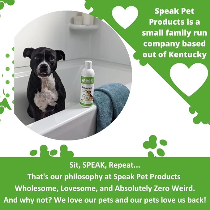 Natural Dog Shampoo with Pump, Tea Tree Relief, 1 Gallon