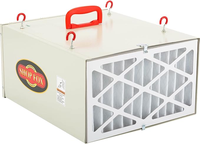 Shop Fox W1830 3-Speed Hanging Air Filter - Image 8