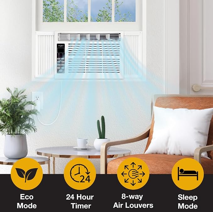 Whirlpool 18, 000 BTU Window Air Conditioner - Image 5